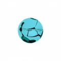 Boule Ø20cm. azur brillant  N°08